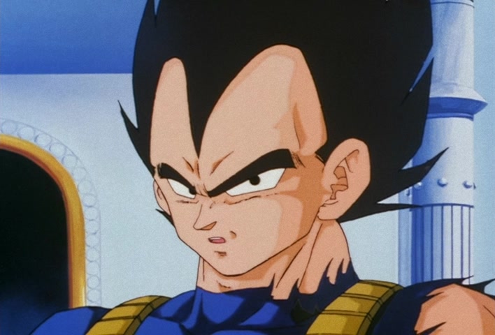 Dragon Ball Z Ep 154: I'll Finish Everything!! A Reborn Vegeta, Father and Son, Sally Forth @ 09:28