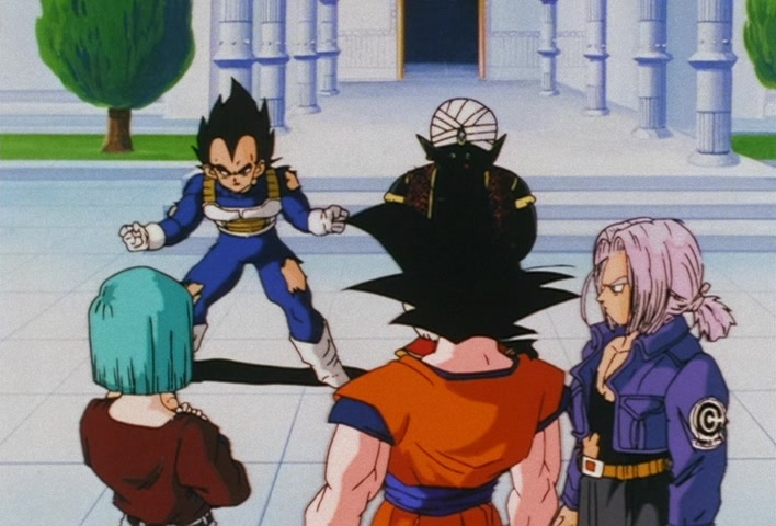 Dragon Ball Z Ep 154: I'll Finish Everything!! A Reborn Vegeta, Father and Son, Sally Forth @ 09:46