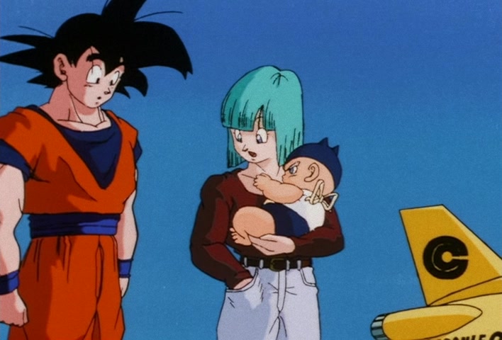 Dragon Ball Z Ep 154: I'll Finish Everything!! A Reborn Vegeta, Father and Son, Sally Forth @ 09:52