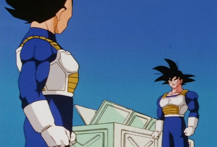 Dragon Ball Z Ep 154: I'll Finish Everything!! A Reborn Vegeta, Father and Son, Sally Forth @ 11:01