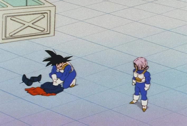Dragon Ball Z Ep 154: I'll Finish Everything!! A Reborn Vegeta, Father and Son, Sally Forth @ 11:42