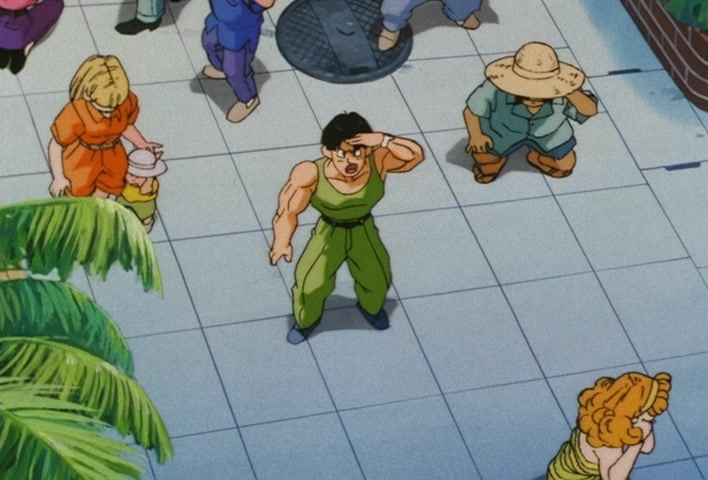 Dragon Ball Z Ep 154: I'll Finish Everything!! A Reborn Vegeta, Father and Son, Sally Forth @ 16:20