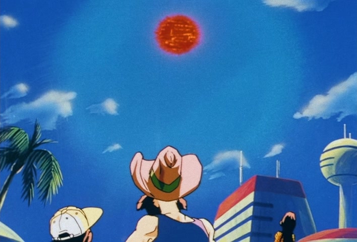 Dragon Ball Z Ep 154: I'll Finish Everything!! A Reborn Vegeta, Father and Son, Sally Forth @ 16:55