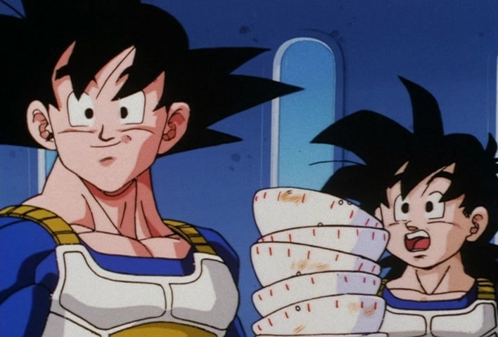 Dragon Ball Z Ep 154: I'll Finish Everything!! A Reborn Vegeta, Father and Son, Sally Forth @ 19:49