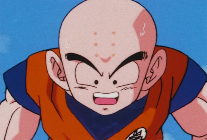 Dragon Ball Z Ep 156: On Your Knees, Cell! I am Super Vegeta!! @ 21:25