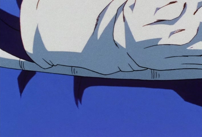 Dragon Ball Z Ep 156: On Your Knees, Cell! I am Super Vegeta!! @ 22:12