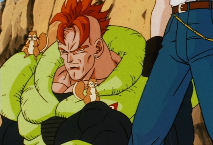Dragon Ball Z Ep 157: Dangerous Pride!! A Challenge to Cell's Perfect Form @ 06:19