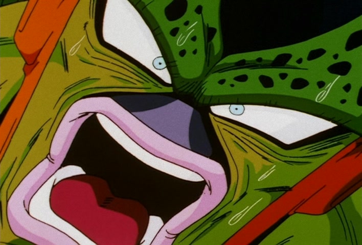 Dragon Ball Z Ep 157: Dangerous Pride!! A Challenge to Cell's Perfect Form @ 12:50