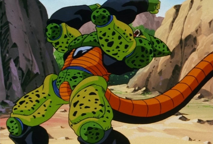 Dragon Ball Z Ep 157: Dangerous Pride!! A Challenge to Cell's Perfect Form @ 13:20