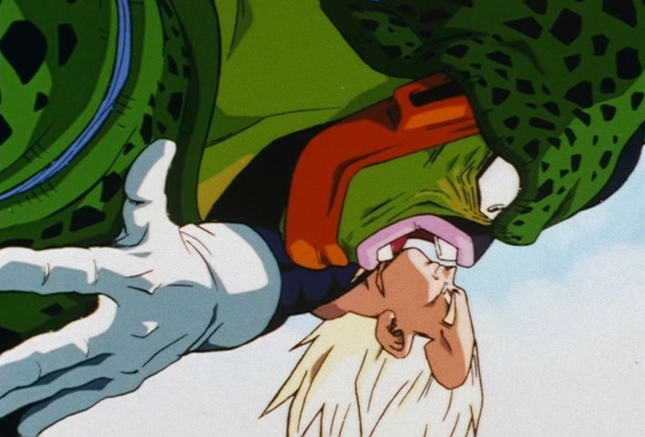 Dragon Ball Z Ep 157: Dangerous Pride!! A Challenge to Cell's Perfect Form @ 17:02
