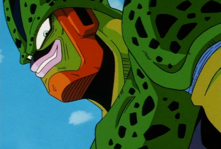 Dragon Ball Z Ep 159: A Shock to the Entire Universe!! Cell, A Spectacular Evolution Toward His Perfect Form @ 02:25