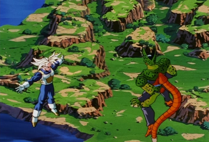 Dragon Ball Z Ep 159: A Shock to the Entire Universe!! Cell, A Spectacular Evolution Toward His Perfect Form @ 03:41