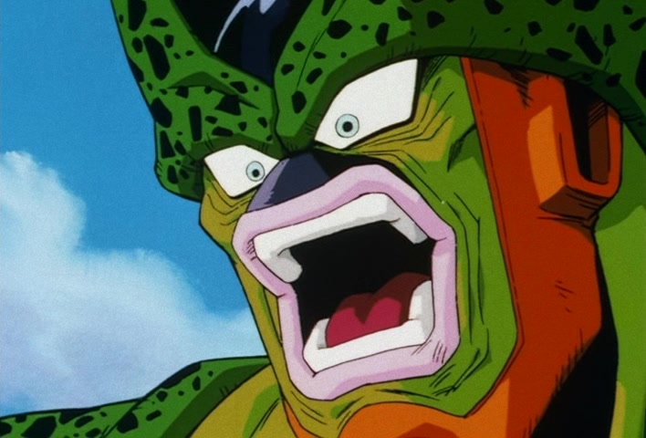 Dragon Ball Z Ep 159: A Shock to the Entire Universe!! Cell, A Spectacular Evolution Toward His Perfect Form @ 03:53
