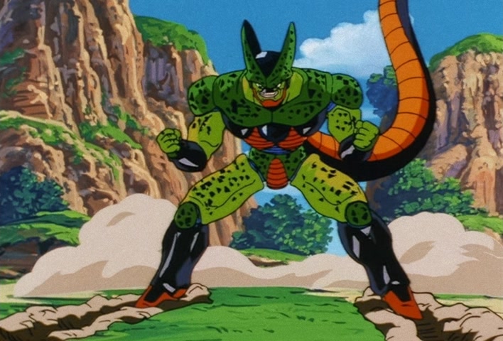 Dragon Ball Z Ep 159: A Shock to the Entire Universe!! Cell, A Spectacular Evolution Toward His Perfect Form @ 13:37