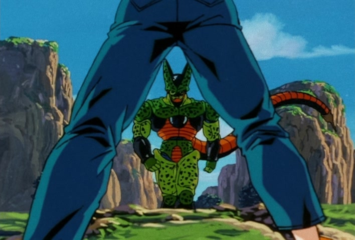 Dragon Ball Z Ep 159: A Shock to the Entire Universe!! Cell, A Spectacular Evolution Toward His Perfect Form @ 13:43