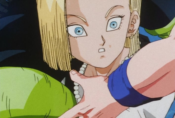 Dragon Ball Z Ep 159: A Shock to the Entire Universe!! Cell, A Spectacular Evolution Toward His Perfect Form @ 15:34