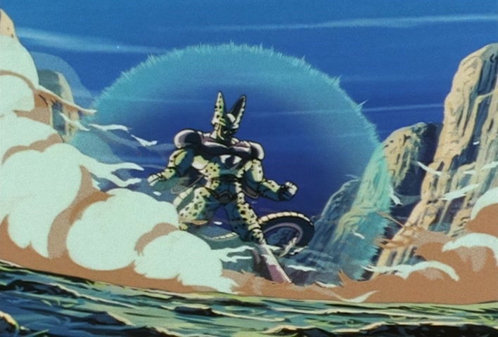 Dragon Ball Z Ep 159: A Shock to the Entire Universe!! Cell, A Spectacular Evolution Toward His Perfect Form @ 20:09