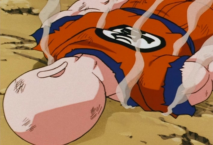Dragon Ball Z Ep 161: Super Vegeta in Peril!! An Absolutely Perfect Terror Closes In!! @ 04:17