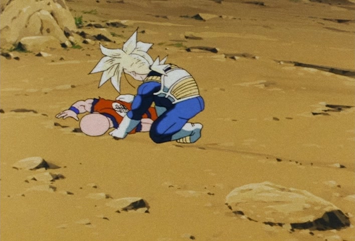 Dragon Ball Z Ep 161: Super Vegeta in Peril!! An Absolutely Perfect Terror Closes In!! @ 06:06