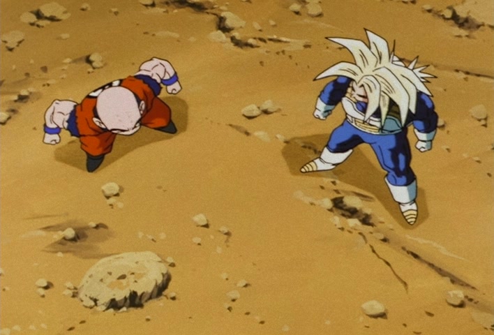 Dragon Ball Z Ep 161: Super Vegeta in Peril!! An Absolutely Perfect Terror Closes In!! @ 08:33
