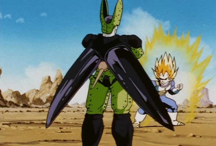Dragon Ball Z Ep 161: Super Vegeta in Peril!! An Absolutely Perfect Terror Closes In!! @ 09:06