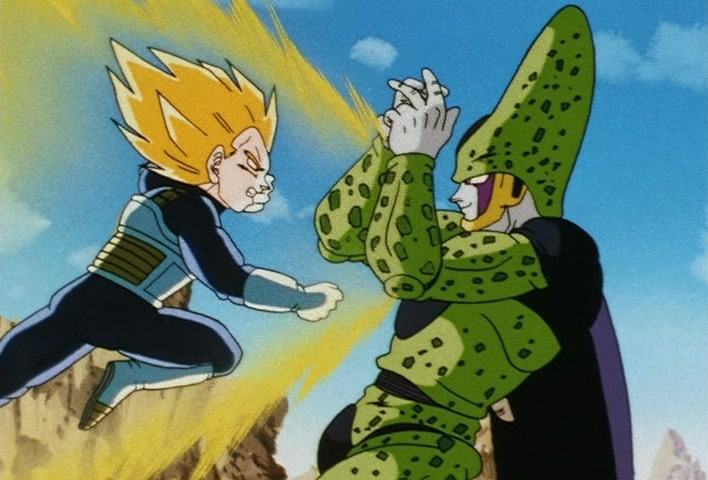 Dragon Ball Z Ep 161: Super Vegeta in Peril!! An Absolutely Perfect Terror Closes In!! @ 10:31