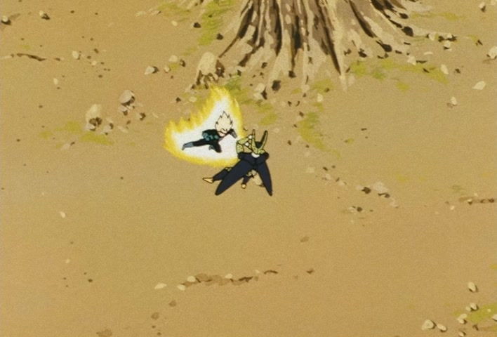 Dragon Ball Z Ep 161: Super Vegeta in Peril!! An Absolutely Perfect Terror Closes In!! @ 10:50