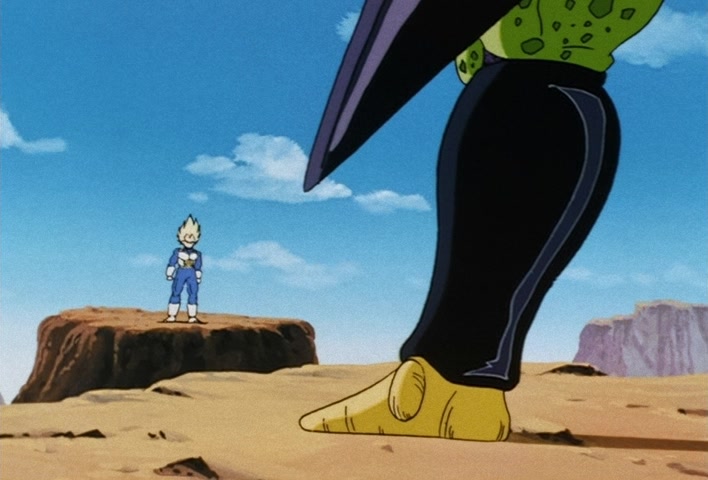 Dragon Ball Z Ep 161: Super Vegeta in Peril!! An Absolutely Perfect Terror Closes In!! @ 12:30