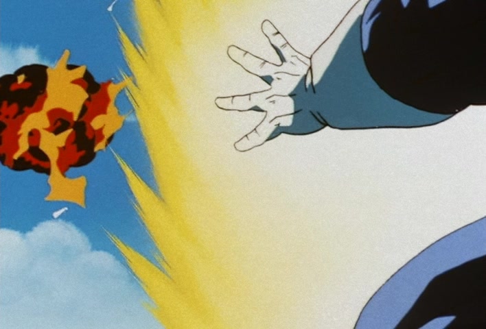 Dragon Ball Z Ep 161: Super Vegeta in Peril!! An Absolutely Perfect Terror Closes In!! @ 17:00