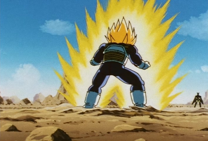 Dragon Ball Z Ep 161: Super Vegeta in Peril!! An Absolutely Perfect Terror Closes In!! @ 20:05