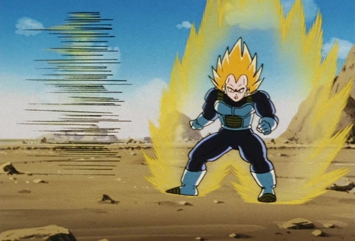 Dragon Ball Z Ep 161: Super Vegeta in Peril!! An Absolutely Perfect Terror Closes In!! @ 20:29