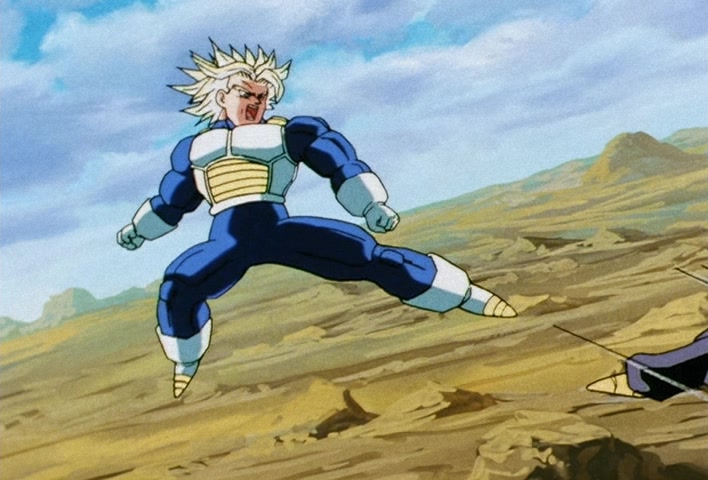 Dragon Ball Z Ep 163: Save Your Father!! Trunks' Fury, Which Scorches Even the Heavens @ 14:48