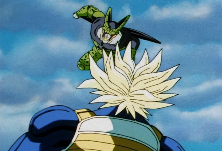 Dragon Ball Z Ep 163: Save Your Father!! Trunks' Fury, Which Scorches Even the Heavens @ 15:00