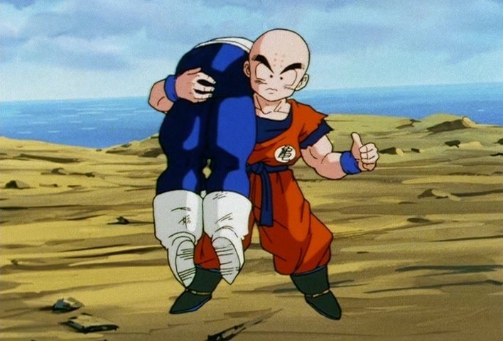 Dragon Ball Z Ep 163: Save Your Father!! Trunks' Fury, Which Scorches Even the Heavens @ 18:34