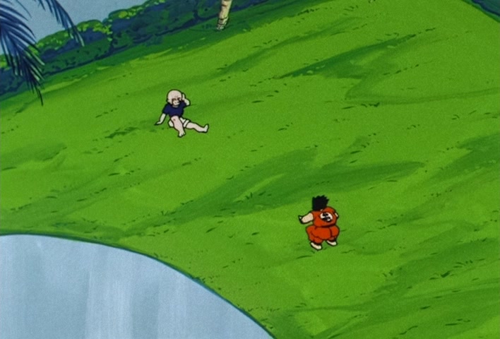 Dragon Ball Z Ep 167: Ratings 100%!! The Cell Games Call for Death With an Exclusive Live Broadcast @ 11:49