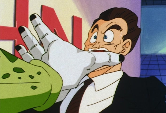 Dragon Ball Z Ep 167: Ratings 100%!! The Cell Games Call for Death With an Exclusive Live Broadcast @ 13:45