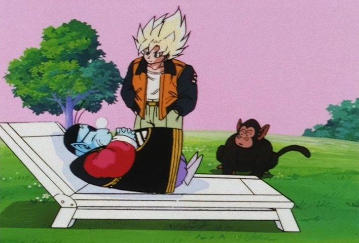 Dragon Ball Z Ep 172: Find a New God!! Goku, the Great Instant Movement @ 21:50