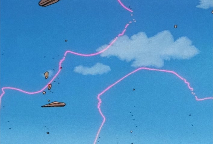 Dragon Ball Z Ep 178: A Direct Hit to the Earth!! Cell's Huge Kamehameha @ 04:08