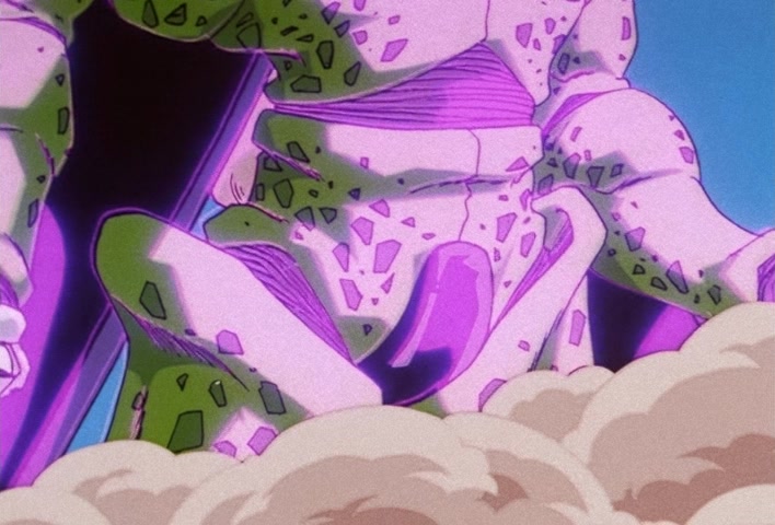 Dragon Ball Z Ep 178: A Direct Hit to the Earth!! Cell's Huge Kamehameha @ 07:05