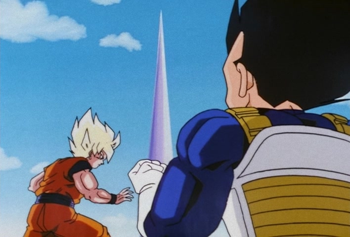 Dragon Ball Z Ep 178: A Direct Hit to the Earth!! Cell's Huge Kamehameha @ 09:18