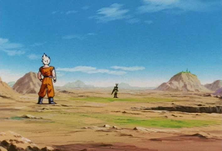 Dragon Ball Z Ep 179: Lose or Die?! Goku, A Secret Turnabout Plan @ 14:56
