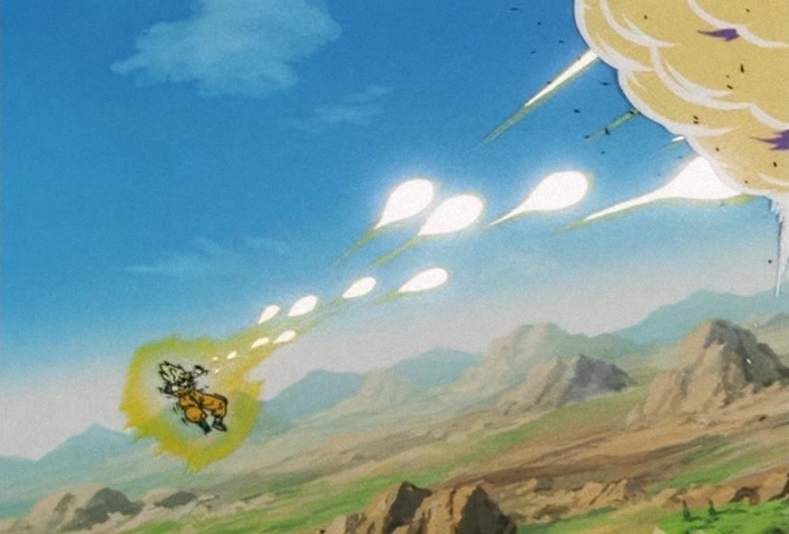 Dragon Ball Z Ep 180: The End of the Desperate Struggle!! Goku Surrenders?! @ 13:39