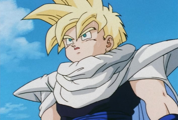 Dragon Ball Z Ep 180: The End of the Desperate Struggle!! Goku Surrenders?! @ 13:55