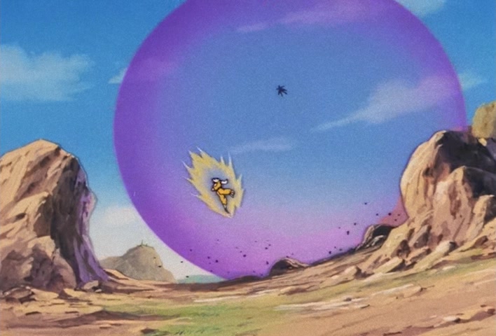 Dragon Ball Z Ep 180: The End of the Desperate Struggle!! Goku Surrenders?! @ 15:13