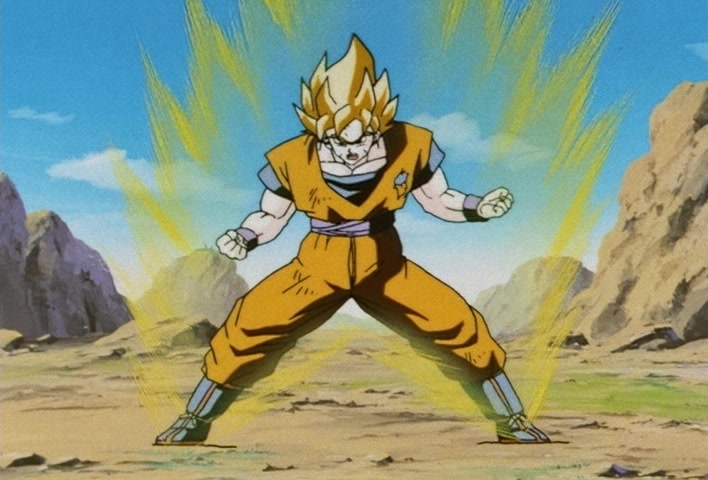 Dragon Ball Z Ep 180: The End of the Desperate Struggle!! Goku Surrenders?! @ 17:15
