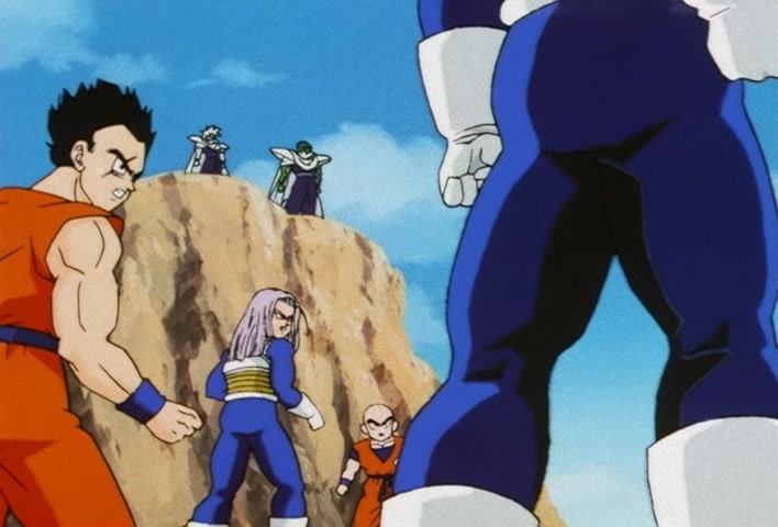 Dragon Ball Z Ep 180: The End of the Desperate Struggle!! Goku Surrenders?! @ 18:49