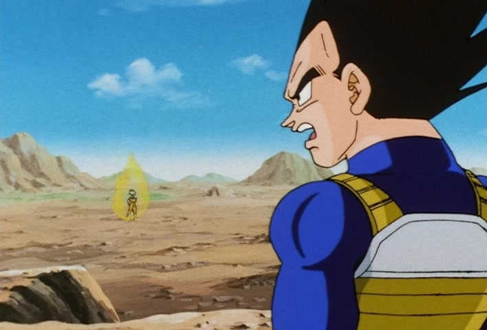 Dragon Ball Z Ep 180: The End of the Desperate Struggle!! Goku Surrenders?! @ 19:33