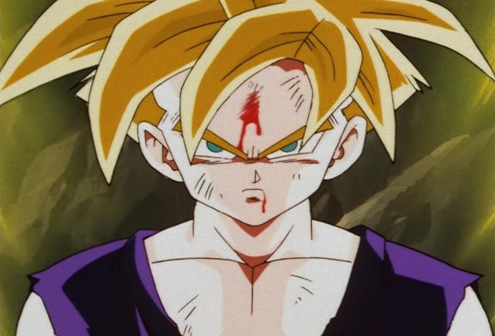 Dragon Ball Z Ep 182: Get Angry, Gohan — Release the Dormant Power Within @ 10:14