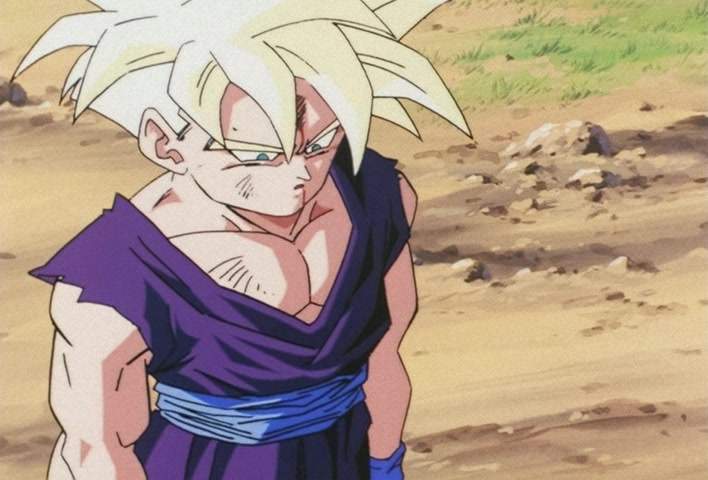 Dragon Ball Z Ep 182: Get Angry, Gohan — Release the Dormant Power Within @ 18:04