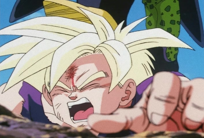 Dragon Ball Z Ep 182: Get Angry, Gohan — Release the Dormant Power Within @ 19:16